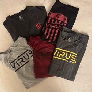 Virus Intl Tshirt lot